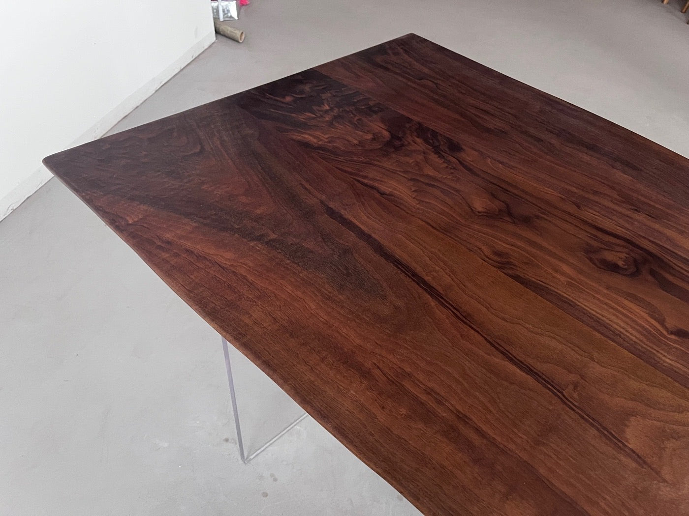 Holzplatten für Tisch, schwarze amerikanische Walnussplatte, Walnussplattentisch