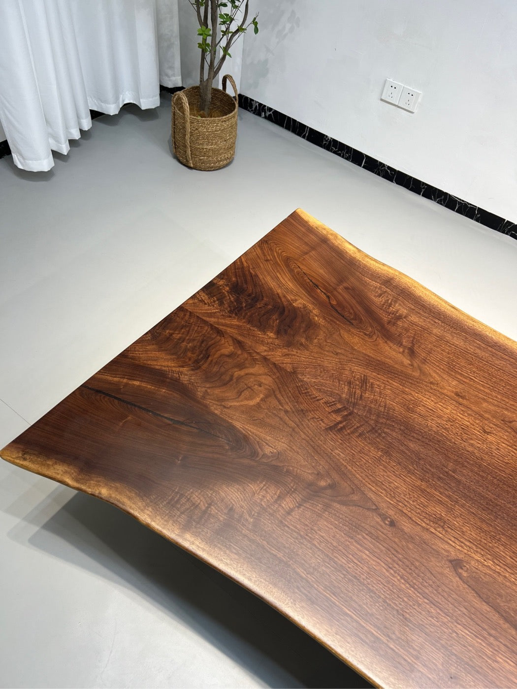 Schwarze amerikanische Walnussplatte, Tischplatten aus Holzplatten, Tische aus Holzplatten