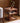 Creative Geometry Black Walnut Wood Side Table