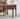 Stylish High-End Black Walnut Wood Side Table