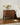 Voyage Black Walnut Wood Nightstand with Glass Top