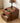 Japandi Solid Black Walnut Wood Bedside Table with 2 Drawers 