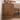 Modern Cross Design White Oak Wood Nightstand 