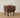 Eclipse Four High Leg Walnut Wood Bedside Table