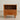Artisan Crafted Round Leg Cherry Wood Bedside Table