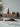 Modern Waveform Panel Black Walnut Wood TV Stand