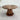 Mesa de jantar redonda de madeira de nogueira de 47 polegadas, mesa de jantar redonda de madeira de nogueira