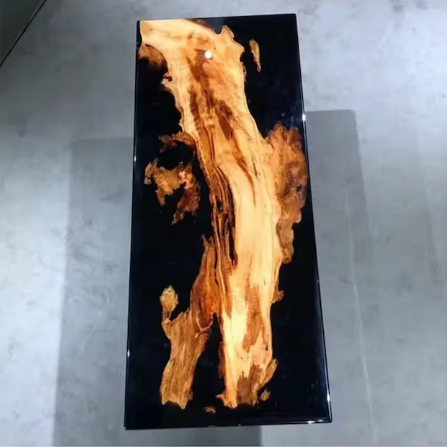 Solid Camphor Wood Epoxy Resin Table, River Table Epoxy Resin, Epoxy Resin Table