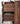Walnut wood dresser with natural finish and hidden knob, featuring six wood options, by Black Lab.