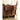 Made-to-order Black Line walnut wood nightstand with stylish cross design, showcasing smooth finish and elegant craftsmanship.