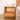 Made to order cherry wood nightstand with minimalist four-point knob design by Craft, showcasing sleek and modern bedroom furniture.