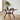 Made to order Finesse Dual Layers Black Walnut Wood Round Table by Dovetail Home, showcasing its elegant layered design and rich wood grain.