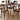 Made to order Finesse Dual Layers Black Walnut Wood Round Table by Dovetail Home, showcasing smooth black walnut surface and layered design.