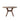 Made to order Finesse Dual Layers Black Walnut Wood Round Table by Dovetail Home, showcasing its smooth wooden surface and layered design.