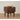 Made-to-order Eclipse Walnut Wood Bedside Table with high legs, featuring a sleek, modern design and natural wood finish.
