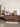 Black walnut wood sideboard with six drawers from Glamour, featuring a sleek modern design and rich natural wood finish.