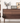 Glamour black walnut wood sideboard with six types of wood, featuring multiple drawers and a sleek modern design.