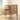 Handcrafted white oak wood end table with two drawers, showcasing a natural finish and sturdy design for living room decor.