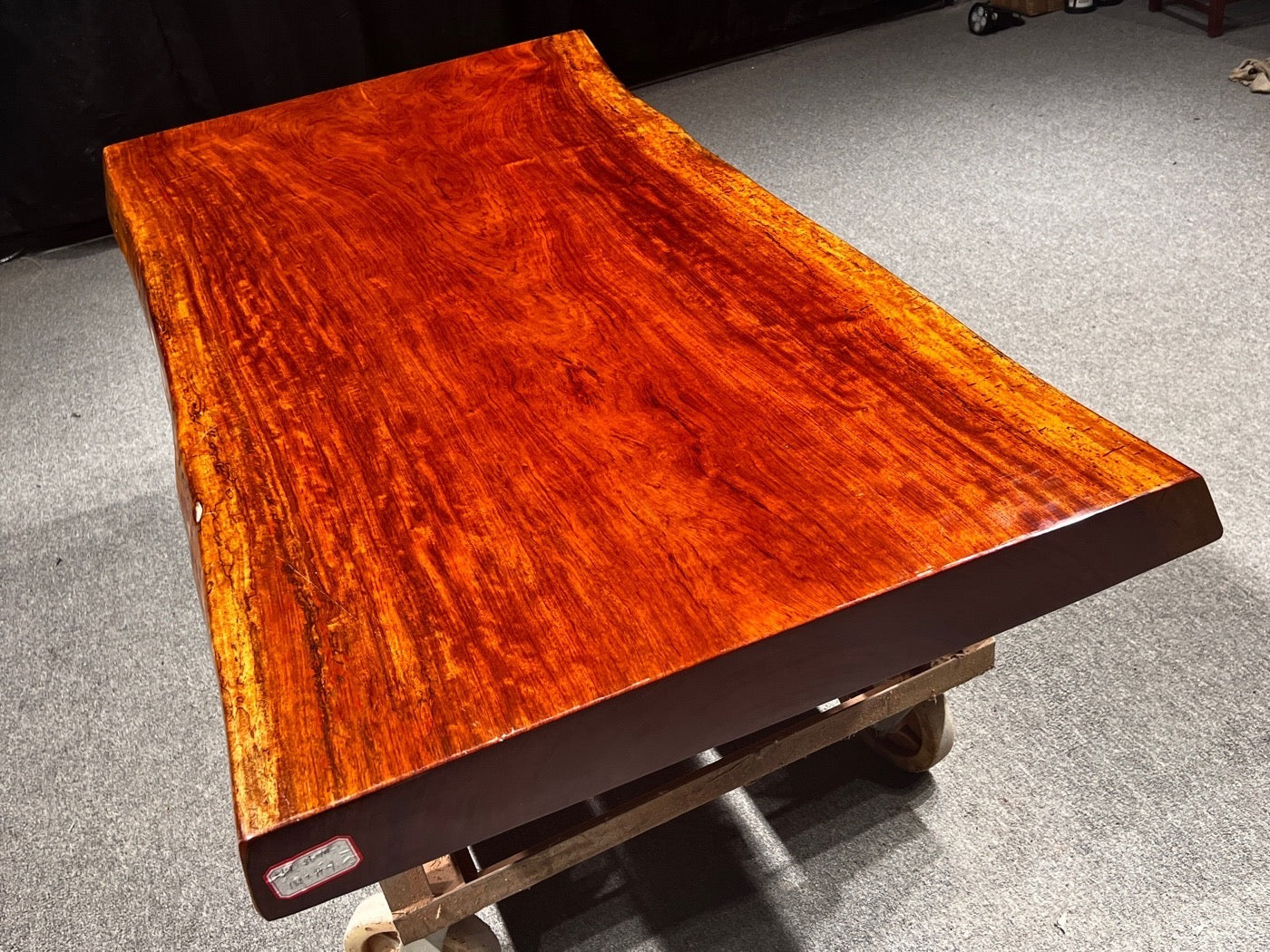 Bubinga Table, Live Edge Table,  Slab Coffee Table - SlabstudioHongKong