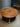 one piece wood round table, 60 wood round table, real wood round table, natural wood round table - SlabstudioHongKong