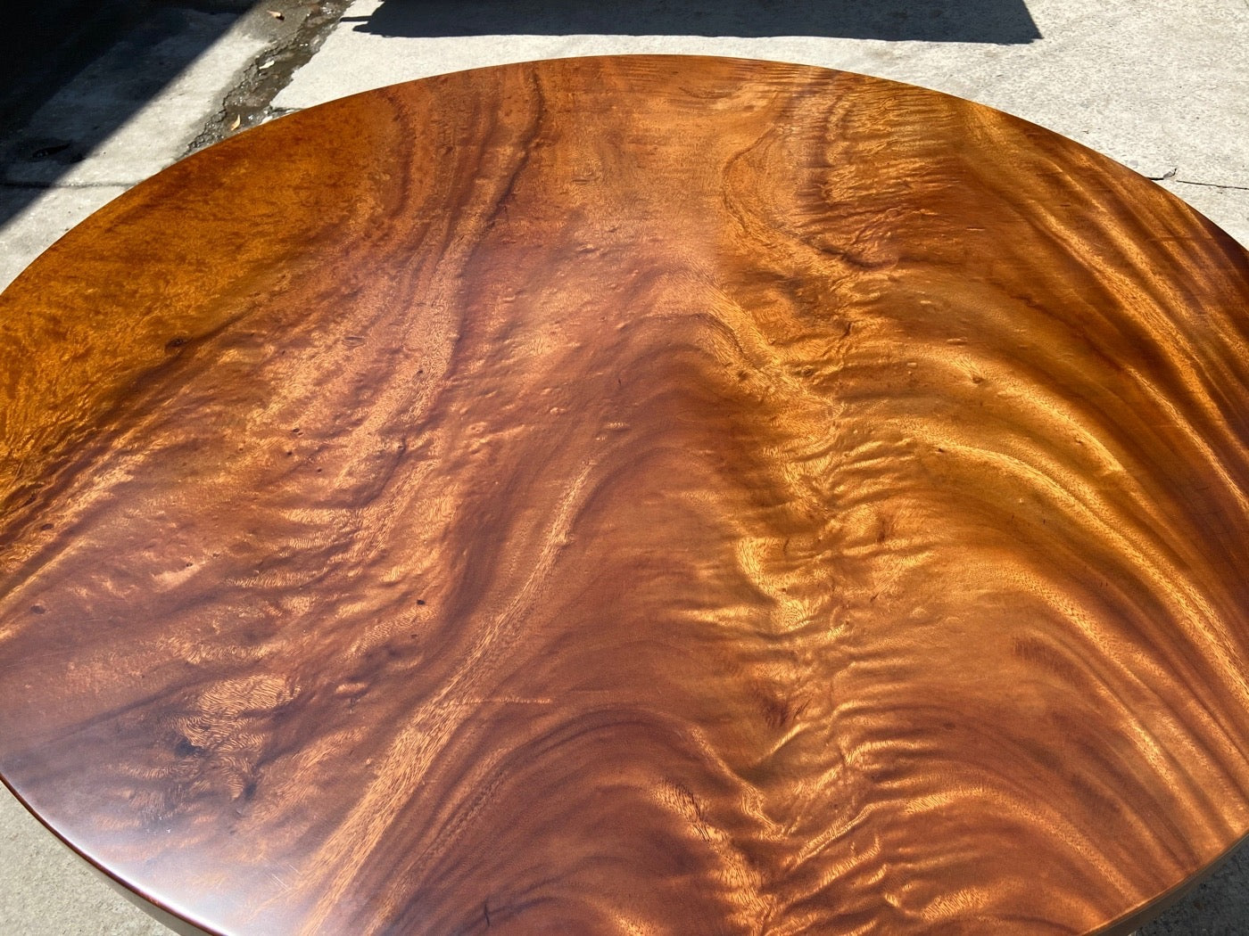 wood round table, unfinished wood round table top - SlabstudioHongKong