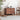 Kinetic fully assembled 3-drawer solid walnut wood nightstand with sleek design and natural wood finish.