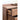 Made-to-order black walnut wood nightstand by Lost Horizon with a sleek, modern design and natural wood grain finish.