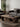Japandi Heavy Design Solid Black Walnut Wood Coffee Table