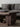 Japandi Heavy Design Solid Black Walnut Wood Coffee Table