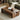 modern coffee table solid black walnut wood real walnut coffee table - SlabstudioHongKong