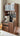 Aurum Narrow Walnut Wood Buffet Server with 3 Drawers and Opening Doors