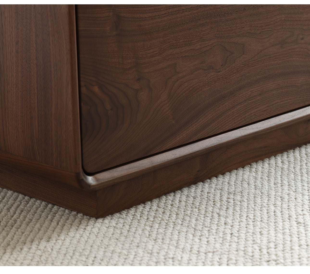 Minimalistic design solid walnut wood coffee table - SlabstudioHongKong