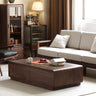 Minimalistic design solid walnut wood coffee table - SlabstudioHongKong