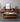 Radiant T-Shape Holding Leg Black Walnut Wood Coffee Table