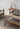 Crescendo Open Space 2-Layer Walnut Wood Rectangle Coffee Table