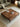 TimberWave Large Square Real Walnut Wood Coffee Table