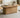 High Elliptical Cylinder Solid White Oak Wood Coffee Table