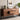Elegant Lines of Drawers Natural Walnut Wood Sideboard