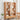 Natural Solid White Oak Wood Open Bookcase with Shelves