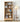 Nova Matching Two Piece Oak Wood Bookcase