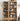 Nova Matching Two Piece Oak Wood Bookcase