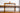 Two Pair Open Style South American Walnut Wood Bookcase