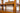 Two Pair Open Style South American Walnut Wood Bookcase