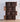 Crescent Contemporary Balance Walnut Wood Bookcase