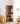 Eclipse Corner White Oak Wood Bookcase