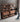 crate and barrel elevate walnut bookcase, walnut bookshelf, walnut ladder shelf - SlabstudioHongKong