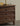 modern walnut wood and black nightstand, walnut wood block nightstand - SlabstudioHongKong