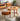 Verdant Set of Two Solid Cherry Round Coffee Tables