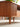 Elysium Oval Blinds Rolling Door Cherry Wood Coffee Table