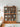 Cypress Two Combination Long Cherry Wood Bookcase